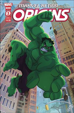 Marvel Action Origins issue 3 Lanna Souvanny Hulk Cover