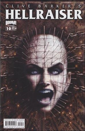 Clive Barker's Hellraiser (2011) issue 10 Nick Percival Cover
