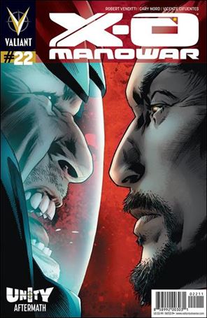 X-O Manowar (2012)  issue 22 Lewis LaRosa Cover