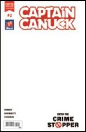Captain Canuck and the Crime Stopper issue 1-D Blank Cover 1/500