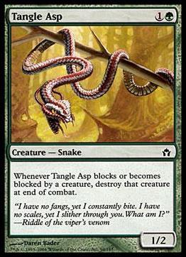 Magic the Gathering: Fifth Dawn (Base Set) card 94 Tangle Asp