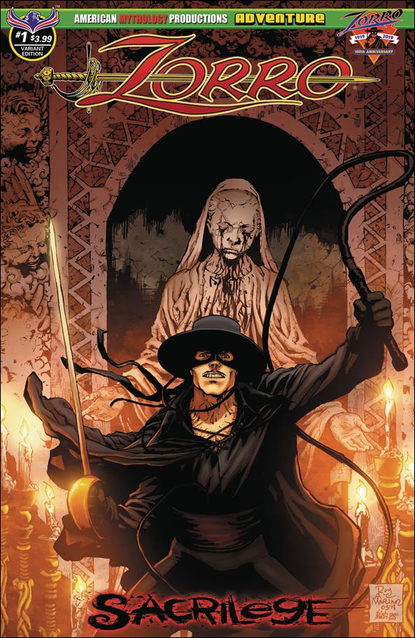 Zorro: Sacrilege issue 1-B Roy Allen Martinez Cover