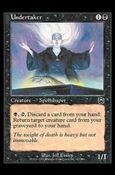 Magic the Gathering: Mercadian Masques (Base Set) card 167 Undertaker