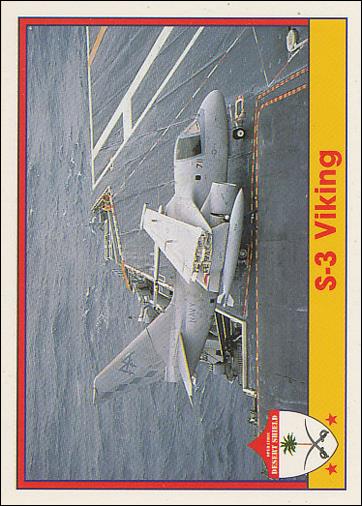 Operation Desert Shield (Base Set) card 75 S-3 Viking