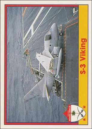 Operation Desert Shield (Base Set) card 75 S-3 Viking