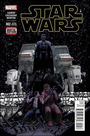 Star Wars (2015) issue 2-H John Cassaday Cover (2nd Printing)