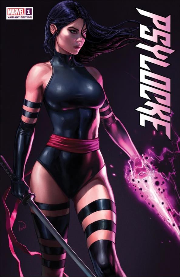 Psylocke (2025) issue 1-N Retailer Exclusive Ivan Talavera Trade Dress Cover