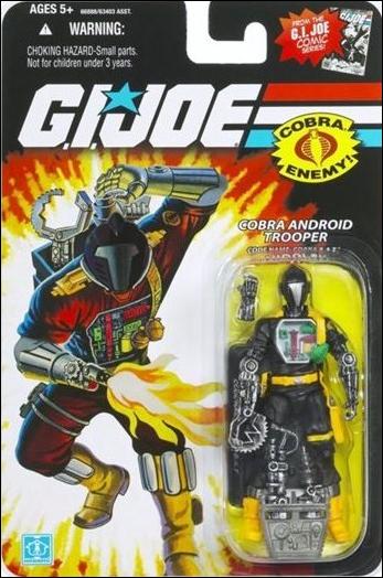 G.I. Joe 25th Anniversary Basic 3 3/4" Action Figures figure 40 Cobra Android Trooper (Cobra B.A.T.)