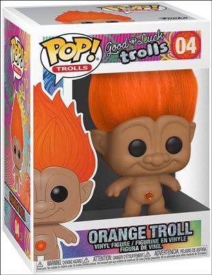Pop! Trolls figure 4 Orange Troll