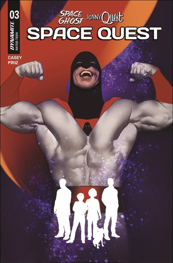 Space Ghost / Jonny Quest: Space Quest issue 3-D Ben Oliver Cover