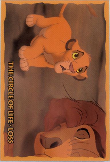 Lion King: Series 1 (Base Set)  card 78 The Circle of Life - Loss