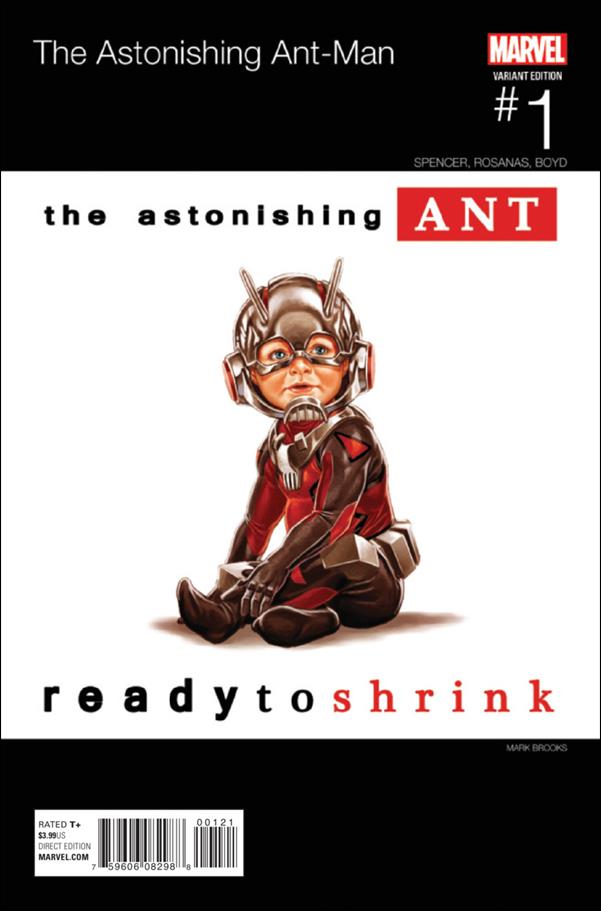 Astonishing Ant-Man issue 1-F Mark Brooks Hip Hop Cover