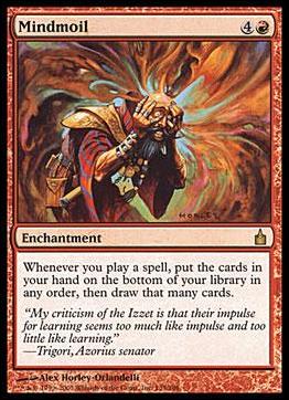 Magic the Gathering: Ravnica (Base Set)  card 135 Mindmoil