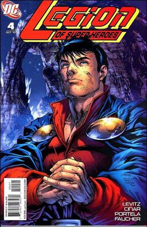 Legion of Super-Heroes (2010) issue 4-B Jim Lee 1:10 Cover