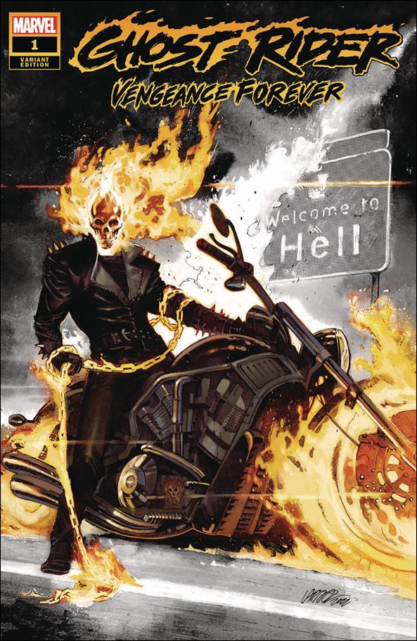 Ghost Rider: Vengeance Forever issue 1-D Pepe Larraz Diamond Retailer Cover 1/4000