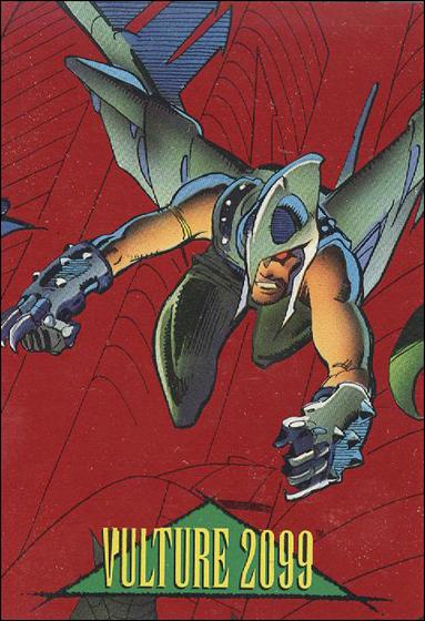 Marvel Universe: Series 4 (Promo) card nn 9 Vulture 2099 Foil Production Sample