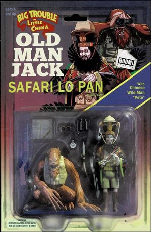 Big Trouble in Little China: Old Man Jack issue 7-B Michael Adams Action Figure Subscription Cover