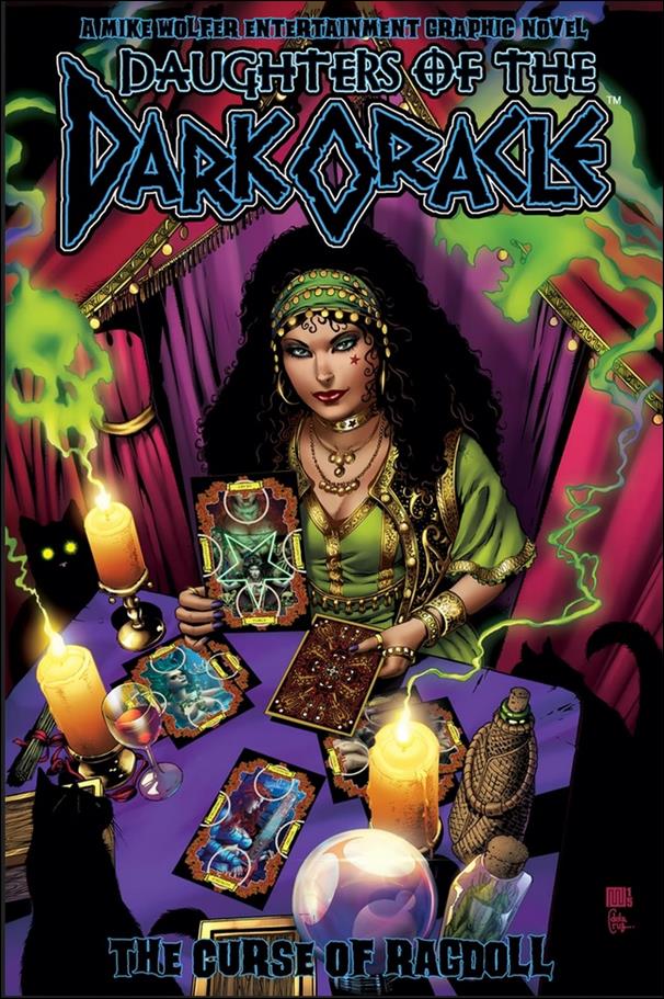 Daughters of the Dark Oracle: The Curse of the Ragdoll issue 1 Mike Wolfer Cover