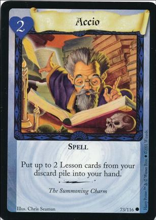 Harry Potter (Base Set) card 73 Accio