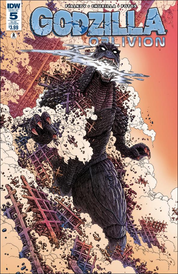 Godzilla: Oblivion issue 5-B James Stokoe Subscription Cover