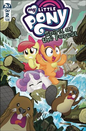 My Little Pony: Spirit of the Forest issue 2-B Tony Fleecs Cover