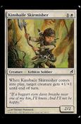 Magic the Gathering: Lorwyn (Base Set) card 24 Kinsbaile Skirmisher