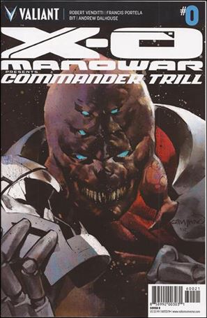 X-O Manowar: Commander Trill issue 0-B Cary Nord Cover
