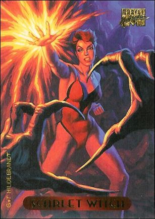 1994 Marvel Masterpieces (Base Set) card 105 Scarlet Witch