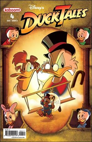 DuckTales (2011) issue 4-B James Silvani Cover