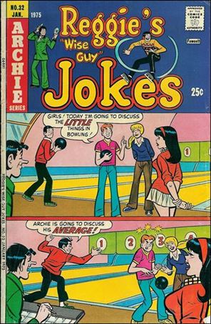 Reggie's Wise Guy Jokes issue 32