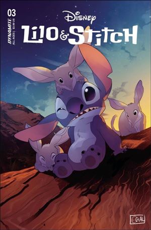 Lilo & Stitch issue 3-C Edwin Galmon Cover