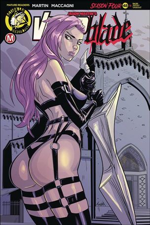 Vampblade Season 4 issue 11-E Claudio Avella Standard Cover 1/1500