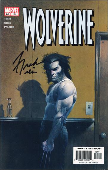Wolverine (1988)  issue 181-C Dynamic Forces (Signed by Frank Tieri)