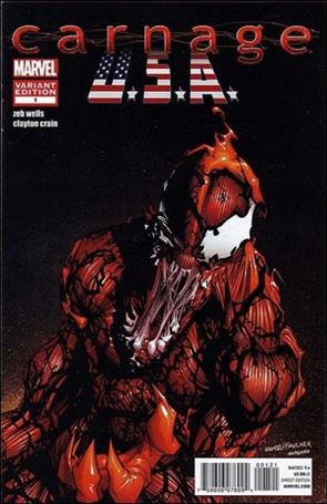 Carnage, U.S.A. issue 1-B Humberto Ramos 1:100 Cover