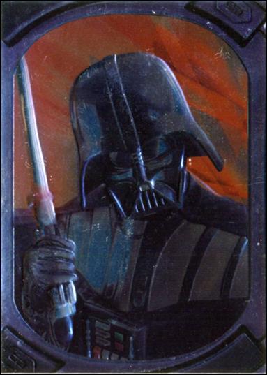Star Wars: Revenge of the Sith (Darth Vader Embossed Foil Subset) card 6