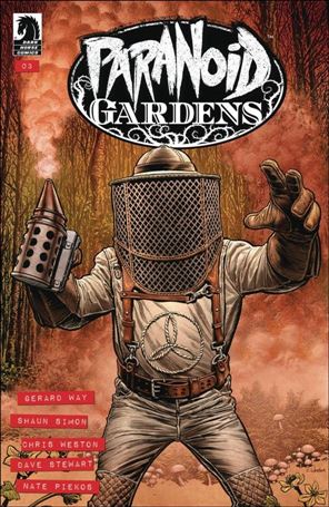 Paranoid Gardens issue 3 Chris Weston Cover