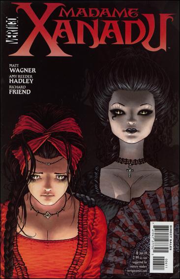 Madame Xanadu (2008) issue 6-B Frank Quitely Cover
