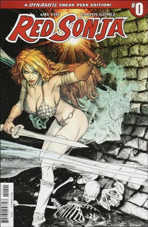 Red Sonja (2017) issue 0-B Brandon Peterson 1:50 Cover