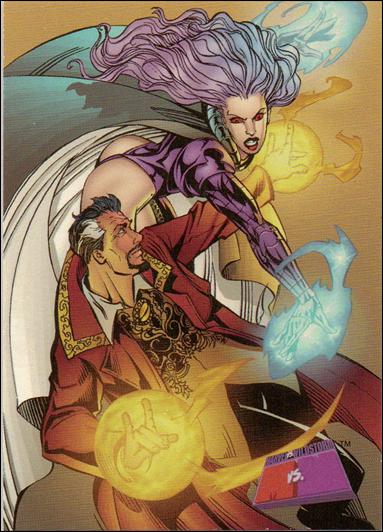 Marvel vs WildStorm (Base Set) card 29 Tapestry vs Dr. Strange