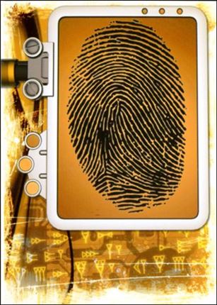 Conspiracy Files of Dean Haglund (Fingerprint Subset) card FP-4