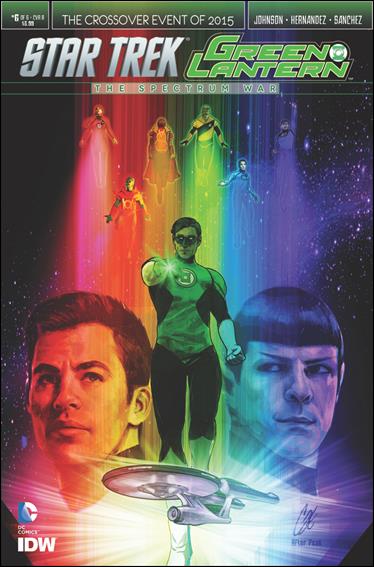 Star Trek/Green Lantern (2015) issue 6-B Cat Staggs Subscription Cover