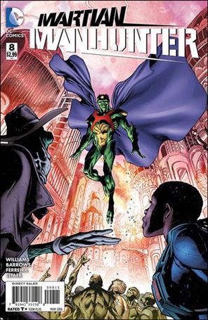 Martian Manhunter (2015)  issue 8 Eddy Barrows Cover