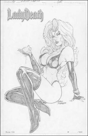 Lady Death: Tribulation issue 1-DB Raw Edition 1/100