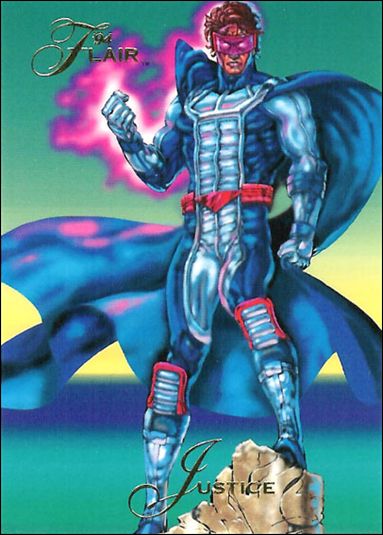 Marvel Annual Flair '94 (Base Set) card 134 Justice