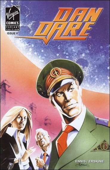 Dan Dare issue 5-B Ian Gibson Cover