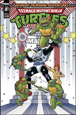 Teenage Mutant Ninja Turtles: Saturday Morning Adventures Continued issue 6-C Travis Hymel Cover