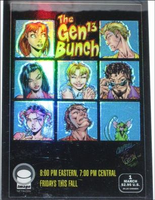 WildStorm Archives (Gen13 #1 Alternate Covers Subset) card G7 That's the Way We Became the Gen13
