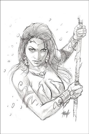 Dejah Thoris (2019) issue 1-P Lucio Parrillo 1:40 Pencil Cover