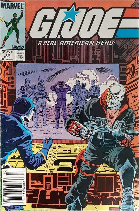 G.I. Joe: A Real American Hero issue 18-D Canadian Price Cover
