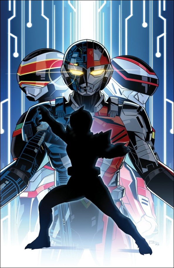 Power Rangers Prime issue 9-G Emilio Lopez Virgin 1:25 Cover